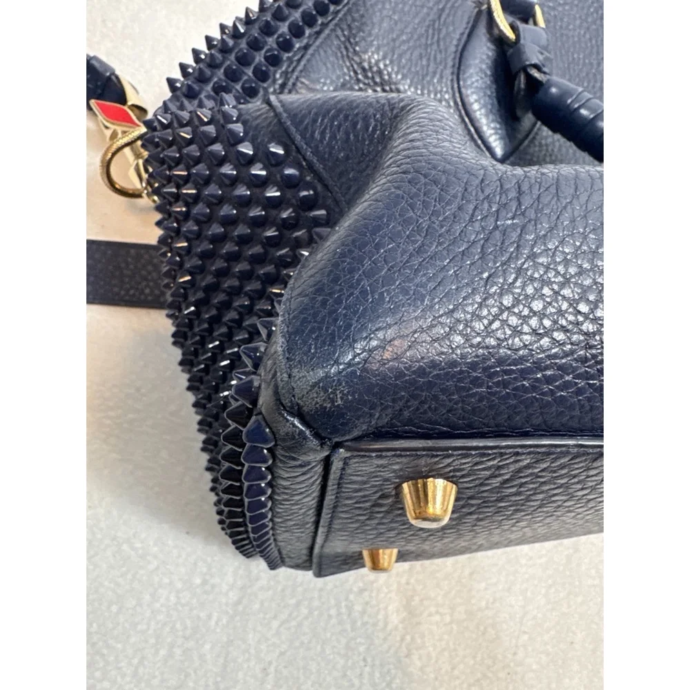 Christian Louboutin Panettone Crossbody Shoulder Bag – Blue
